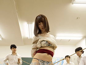 恥辱の教室　舐め好き鼻フック女教師　小花のん　サンプル画像12